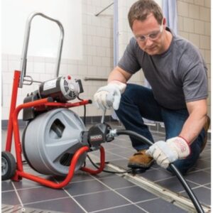 Alternative view of Máy thông tắc cống lò xo Ridgid K-400 IW 45